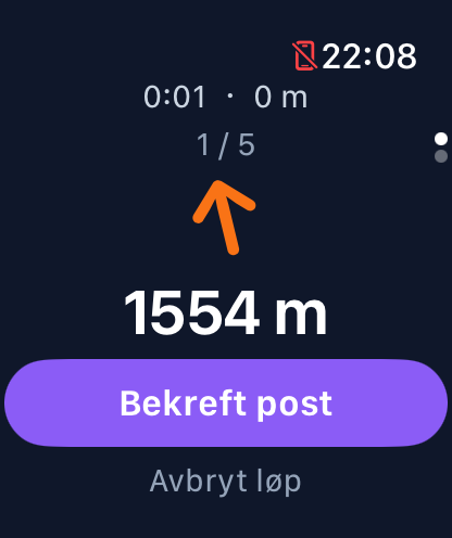 Apple Watch — Kartlek-skjermbilde